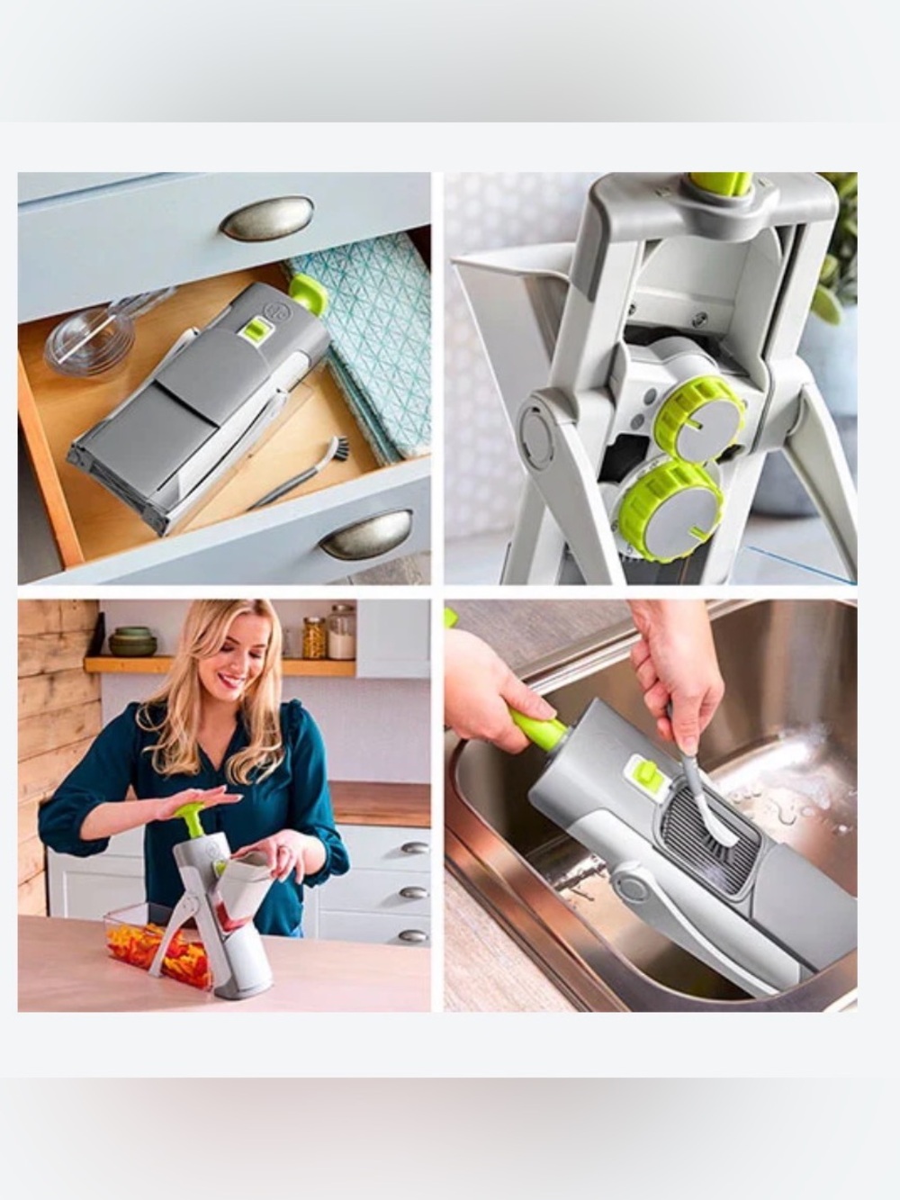 Pampered Chef Rapid-Prep Mandoline 100351 - New In Open Box